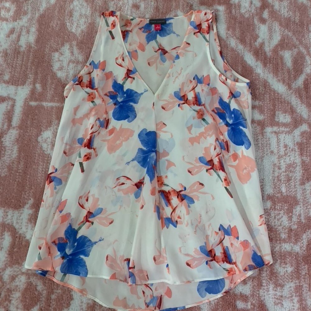 Floral Tank Top Blouse